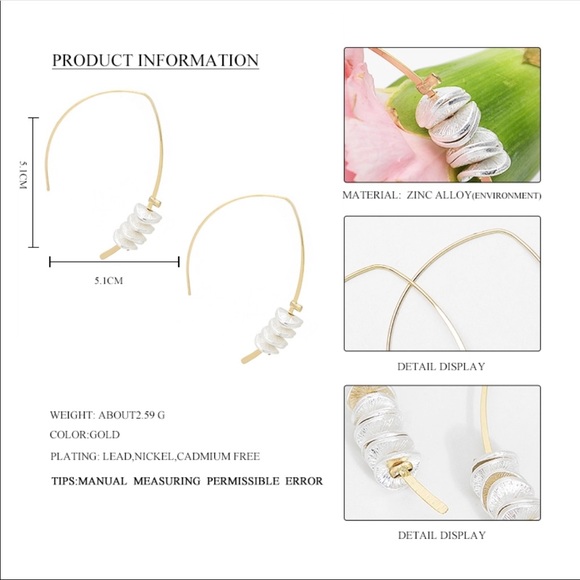 💕 dainty boho earrings - Picture 2 of 5